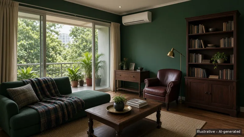 Living and balcony — Ivy Preppy, Condo (illustrative)