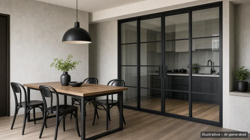 Dining — Kopi Loft, HDB 4-room (illustrative)