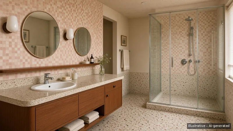 Master bath — Seventies Singapore Retro, Condo (illustrative)